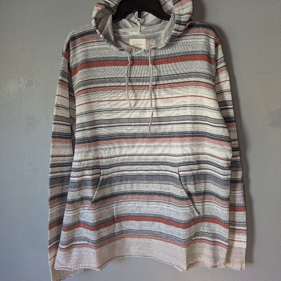 Lucky Brand Men's XL Sweater Gray Hoodie - Picture 2 of 7